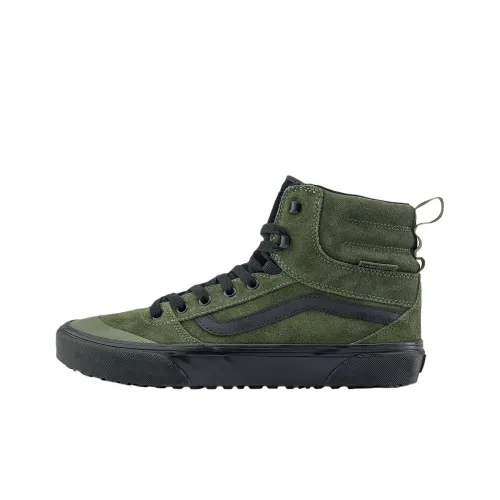 VANS Ashwood Hi Высокие Кроссовки для скейтбординга Мужские Зеленые