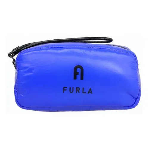 Furla Opportunity Нейлоновая косметичка Makeup Bag Женская Синяя