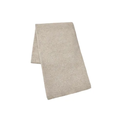 ZARA Полиэстер Трикотаж Шарфы Женские Коричневый