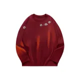 Бургундский (Чернильный цветочный Тень Правый рукав Этикетка_Чернильный цветочный Тень Левая сторона Плечо Этикетка)