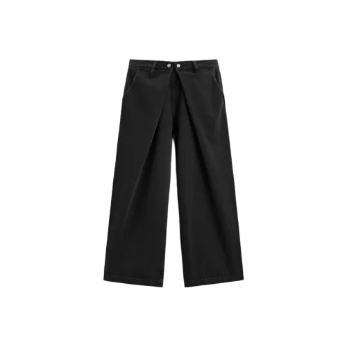 ZARA Черные Унисекс Джинсы