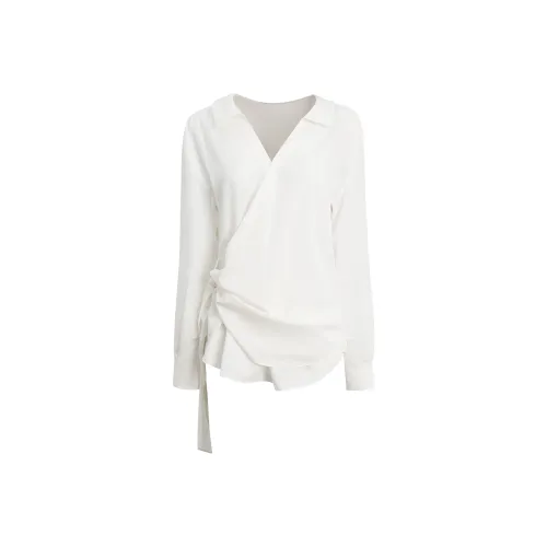 SISTER TITI Белые Женские Рубашки