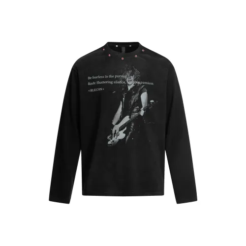 TREND ST Черный Унисекс T-рубашки