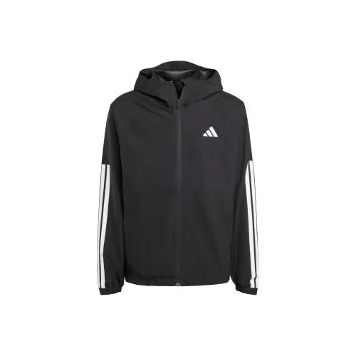 Adidas Essentials SS25 Офис Повседневный Водонепроницаемый и Ветрозащитный Ветровка Мужской