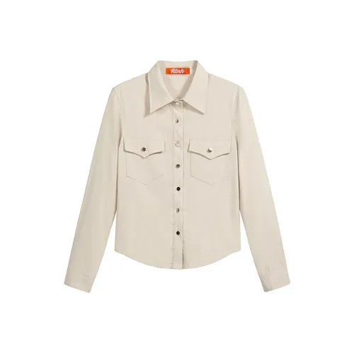 RTNH Абрикос Женские Рубашки