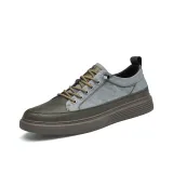 Хаки [Кожа Обувь Размер: Размер 40 в этой модели = Спортивная Обувь Размер 41]