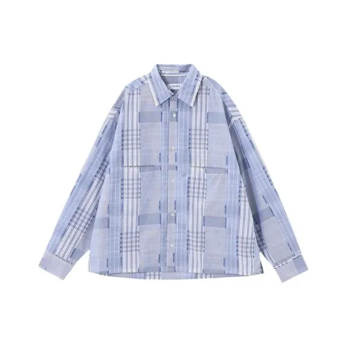 SKYA Синий Женские Рубашки