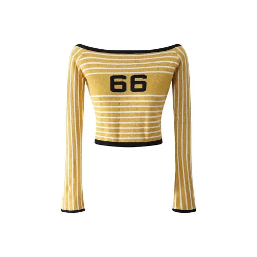 KEAB Желтый Женский Трикотаж
