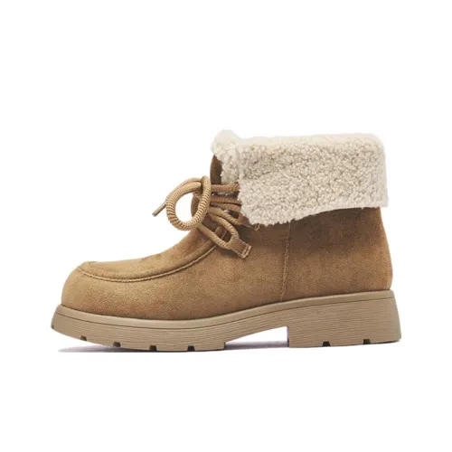 AGSDON Термические Увеличивающие Высота Короткие Снежные Ботинки 3,5 см Женские