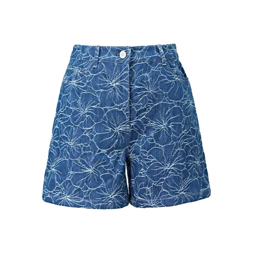 BLACKNINI Blue Женские Джинсовые Шорты