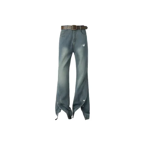 Двойная рыба Унисекс Джинсы