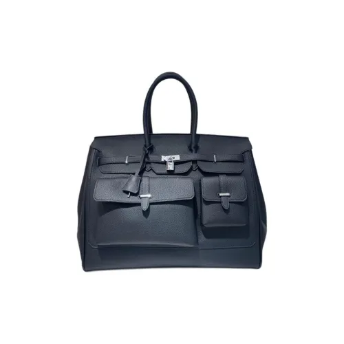 VIHUS Microfiber Leather Bag Standard Men's Black