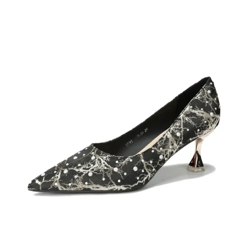 QITUMAUL Узкий каблук Высокие каблуки Женские