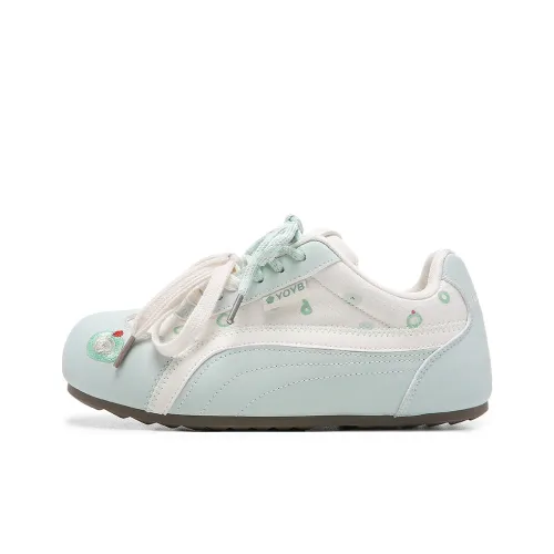 Lovely You Износостойкий и Легкий Низкий Топ Скейтборд Кроссовки Женские Синие