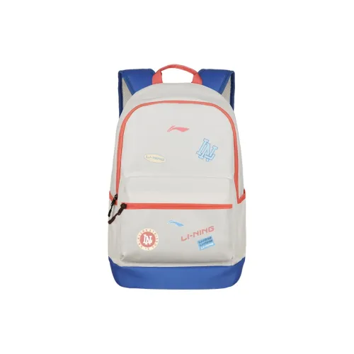 Лайнер Полиэстер Рюкзак Стандартный Унисекс Белый и Синий