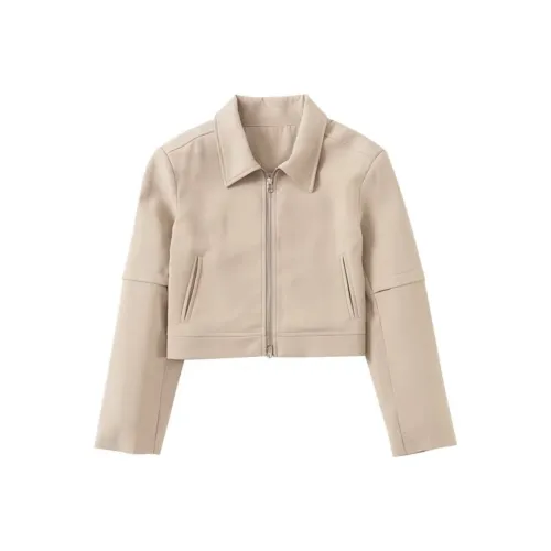VKXOW Бежевый Женский Куртки