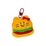 Бант, гамбургер, котенок, украшение