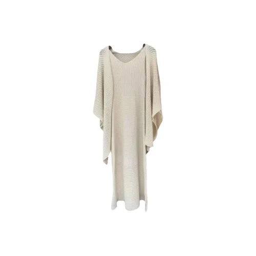 MITX Экрю Женские Платья без рукавов