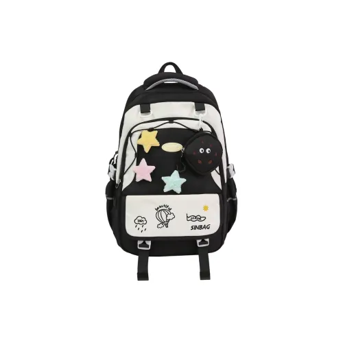 Meow In The Grass Нейлон Рюкзак Стандартный Женский Многоцветный