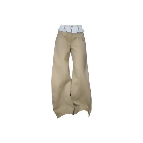 GOSNACE Хаки Женские Джинсы