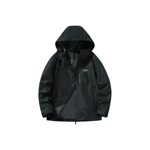 JEEP SPIRIT Поход Городская жизнь Путешествие Коммутирование Устойчивая к истиранию Ветровка Унисекс