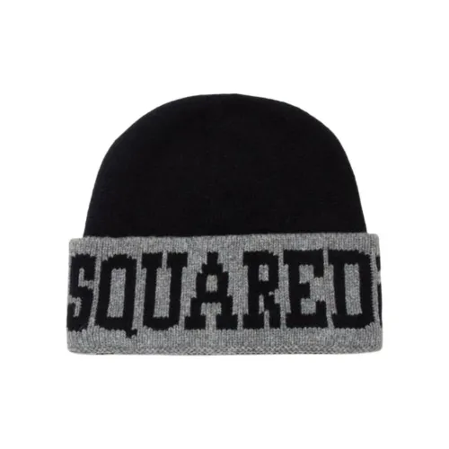 DSQUARED 2 Хлопок Шапки-бини Детский Черный