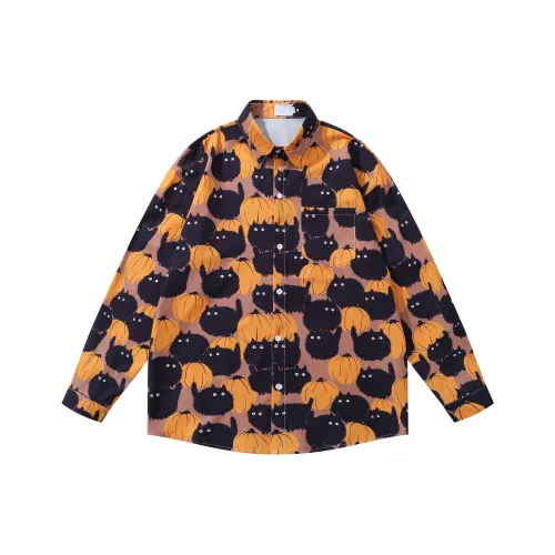 51XXHA Желтый Унисекс Рубашки