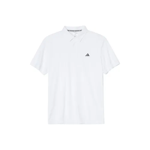 Adidas Белый Мужской Поло