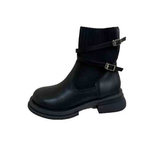 Wuji ботинки Martin, черные, женские