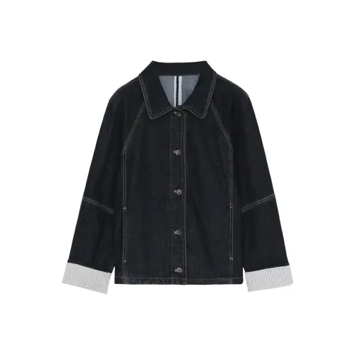 JOSR Темно-синий, женский, джинсовые куртки