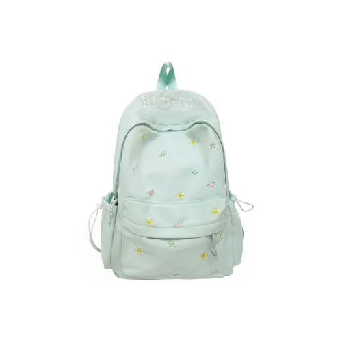 Villelon Нейлон Рюкзак Стандартный Унисекс Зеленый Желтый Белый Синий Розовый