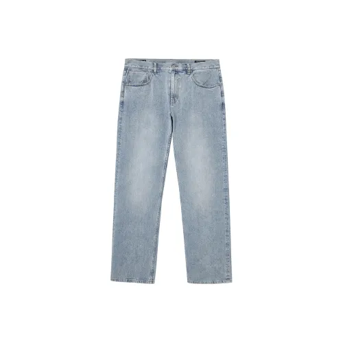 JACK JONES E40 Light Denim Blue Men's Jeans JACK JONES E40 Светлый Деним Синий Мужские Джинсы
