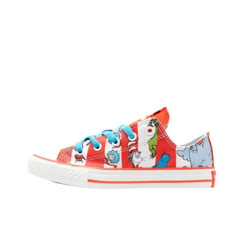 DR. Seuss x Converse Chuck Taylor All Star Кеды Унисекс Белый Оранжевый