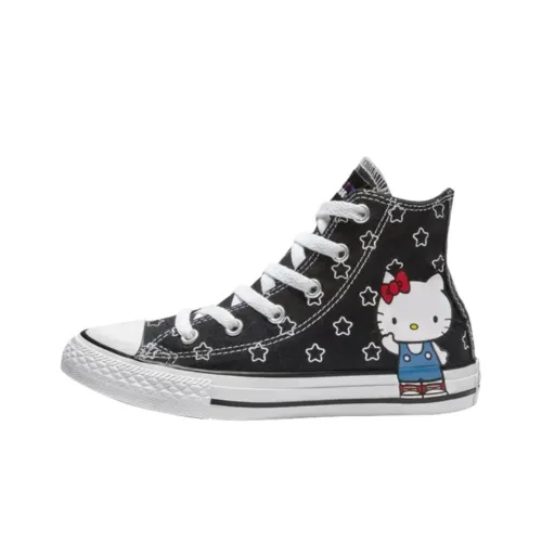 Hello Kitty x Converse Chuck Taylor All Star High Top KIDS Кеды Черный Подростки