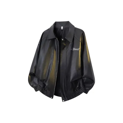 SAMEWAYASMG Кожа Куртка Унисекс