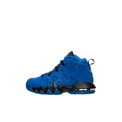 Nike Air Max Barkley MID Топ Детские Баскетбольные кроссовки Синий Подростки