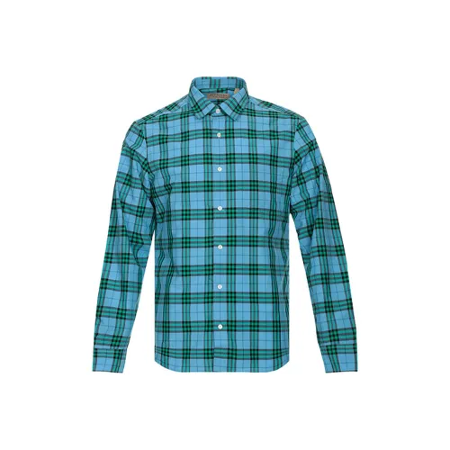 Burberry Мужские Синие Рубашки