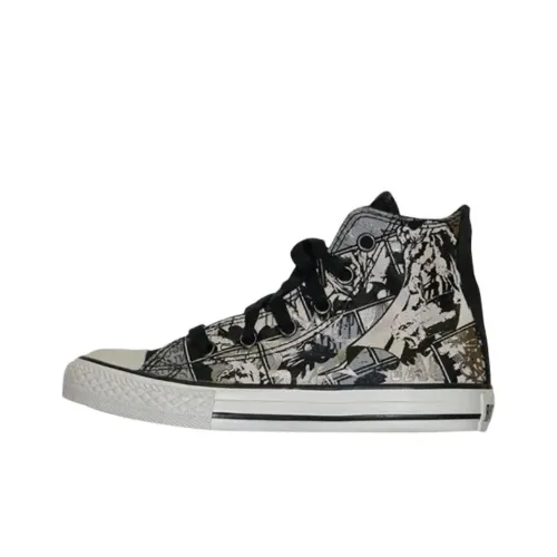 DC COMICS x Converse Chuck Taylor All Star High Топ KIDS Кеды Черно-серый Подростки