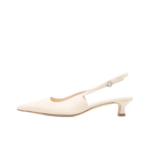 Aeyde Catrina Узкий каблук Высокие каблуки 3,5 см Женские Сливочный