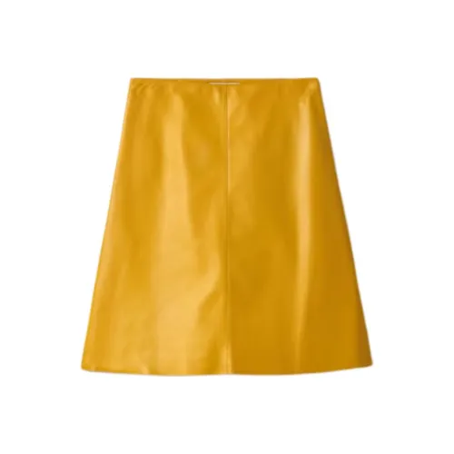 MIU MIU Кожаные короткие юбки Женские