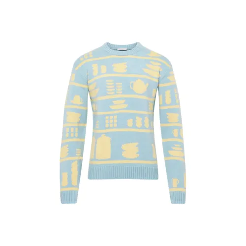 JW Anderson Светло-синие Женские Свитера