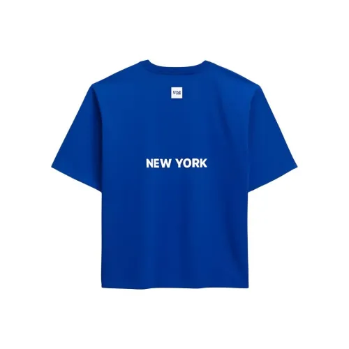 ZARA Темно-синий Унисекс T-рубашки