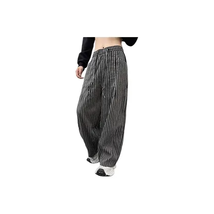 YOFVV Черные Унисекс Повседневные Штаны