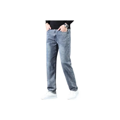 YUQIAN Синий Мужской Джинсы