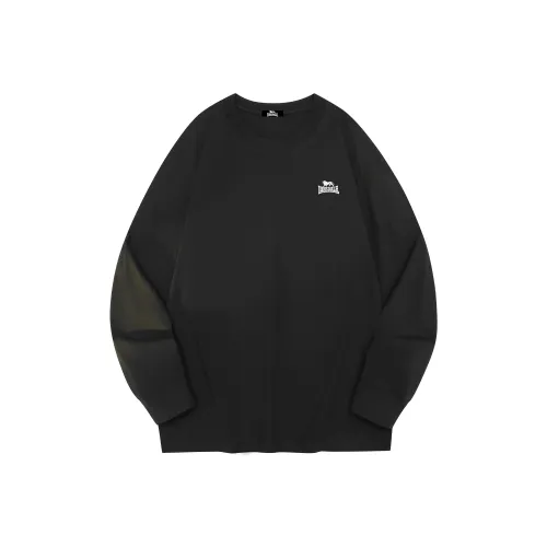 LONSDALE Длинный рукав Т-рубашка Унисекс Однотонная