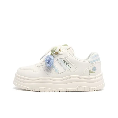 RENBEN Обувь для скейтбординга с низким верхом износостойкая и противоскользящая женская