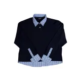 Темно-синий