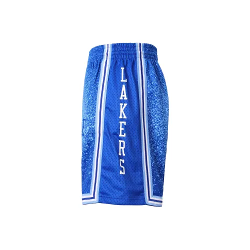 MITCHELL NESS Повседневные шорты Мужские Синие