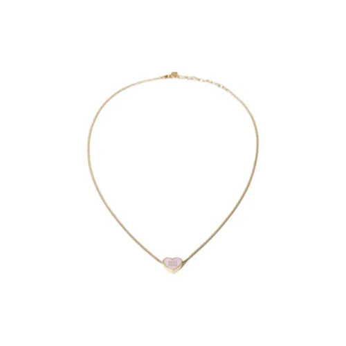 MIU MIU Ожерелья Унисекс Золото