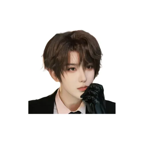 LIANXIANGKE Jieyushen Косплей Перука Мужская Короткая FLUFFY Натуральная The Lost Tomb Мода Handsome Аниме Полная Набор